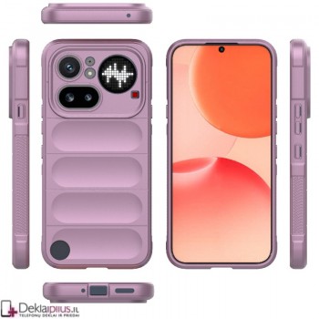 Magic Shield guminis dėklas - violetinis (Nothing Phone 4A Pro) Magic Shield guminis dėklas - violetinis (Nothing Phone 4A Pro)